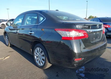 2015 Nissan Sentra Sv из США, поврежденный, VIN 3N1AB7AP4FL690918
